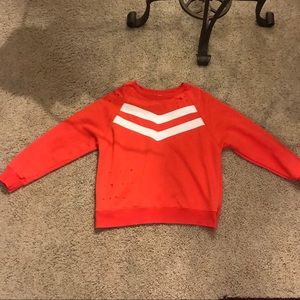 retro crew neck sweatshirt